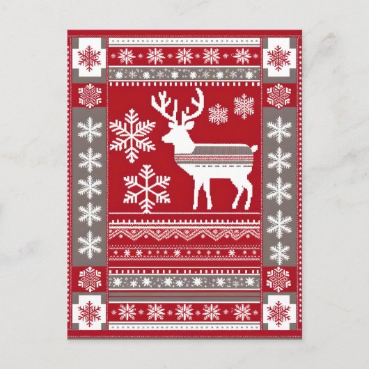 carte postale de noël (Devant)