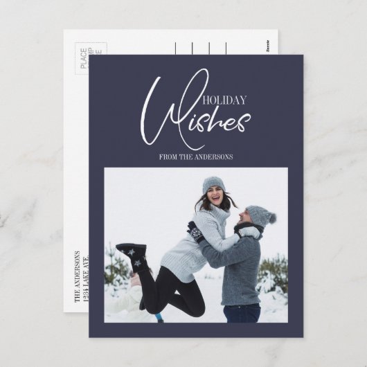 Carte postale de Noël (Devant / Derrière)