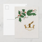 Carte postale de Noël (Devant / Derrière)