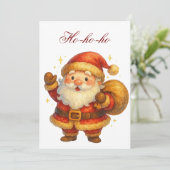 Carte postale de Noël (Debout devant)