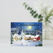 Carte postale de Noël (Debout devant)