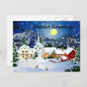 Carte postale de Noël (Devant / Derrière)