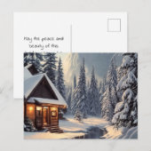 Carte postale de Noël (Devant / Derrière)