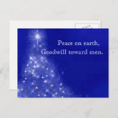 Carte postale de Noël (Devant / Derrière)