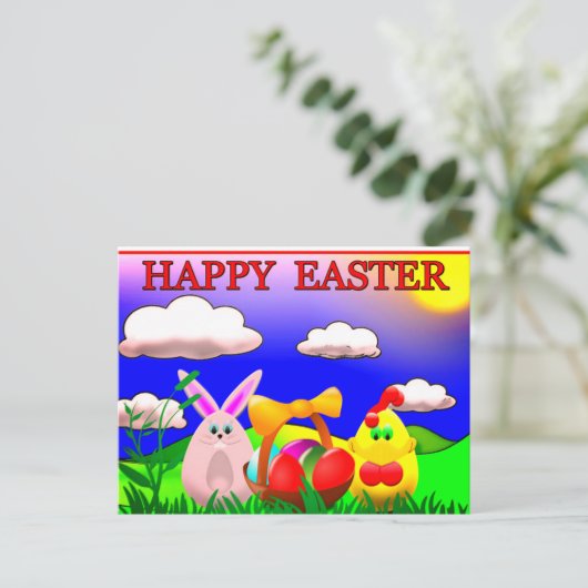 Carte postale de Noël (Debout devant)