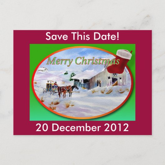 Carte postale de Noël (Devant)