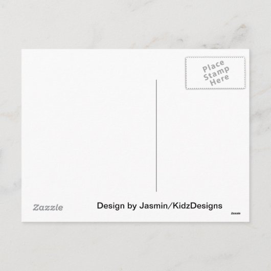 Carte postale de Noël (Dos)