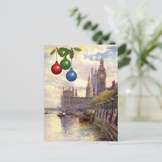 Carte postale de Noël (Debout devant)