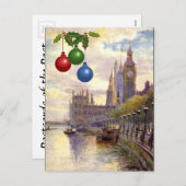 Carte postale de Noël (Devant / Derrière)