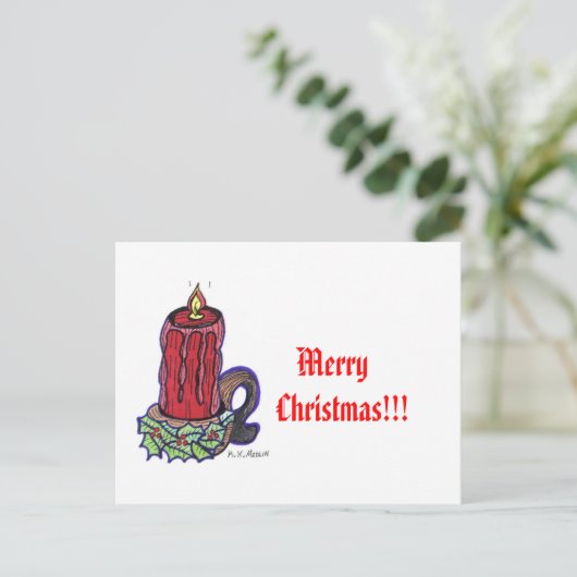 Carte postale de Noël (Debout devant)