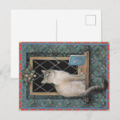 Carte postale de Noël, (Devant / Derrière)