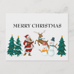 carte postale de Noël