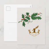 Carte postale de Noël (Devant / Derrière)