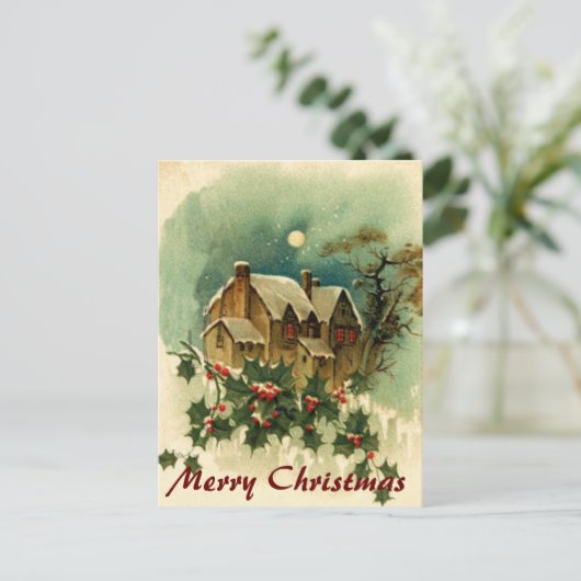 Carte postale de Noël (Debout devant)