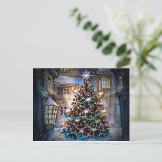 Carte postale de Noël (Debout devant)