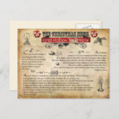 Carte postale de Noël (Devant / Derrière)