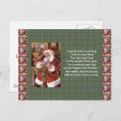 Carte postale de Noël (Devant / Derrière)