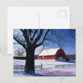Carte postale de Noël (Devant / Derrière)