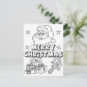 Carte postale de Noël (Debout devant)