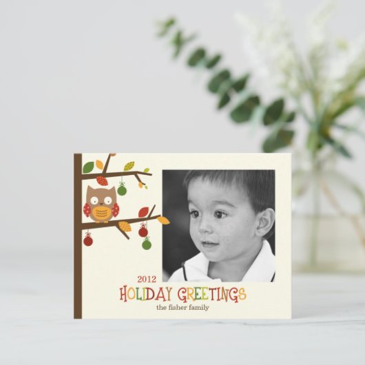 Carte postale de Noël (Debout devant)