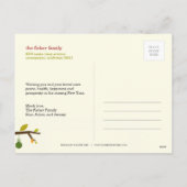 Carte postale de Noël (Dos)