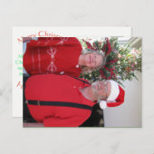 Carte postale de Noël (Devant / Derrière)