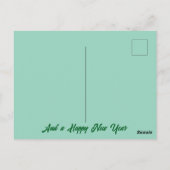 Carte postale de Noël (Dos)