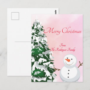 CARTE POSTALE DE NOËL