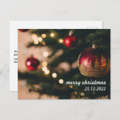 Carte postale de Noël (Devant / Derrière)