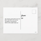 Carte postale de Noël (Dos)