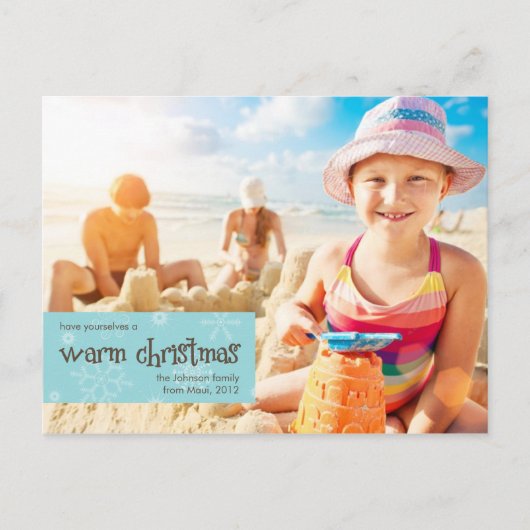 Carte postale de Noël (Devant)