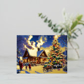 Carte postale de Noël (Debout devant)