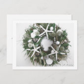 Carte postale de Noël (Devant / Derrière)