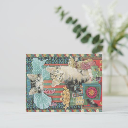 Carte postale de Noël (Debout devant)