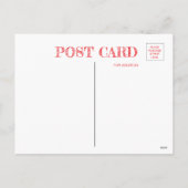 Carte postale de Noël (Dos)