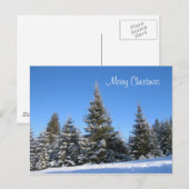 Carte postale de Noël (Devant / Derrière)