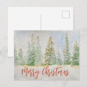 Carte postale de Noël (Devant / Derrière)