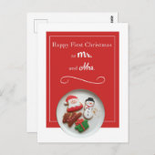 Carte postale de Noël (Devant / Derrière)