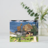 Carte postale de Noël (Debout devant)