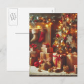 Carte postale de Noël (Devant / Derrière)