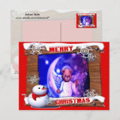 Carte postale de Noël (Devant / Derrière)