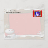 Carte postale de Noël (Dos)