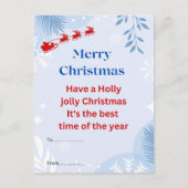 Carte postale de Noël (Devant)