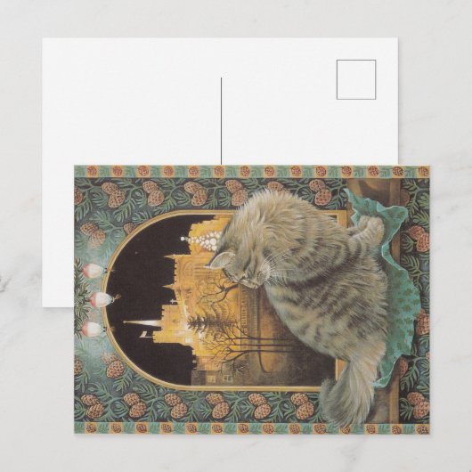 Carte postale de Noël (Devant / Derrière)