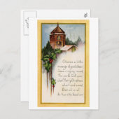 Carte postale de Noël (1920) (Devant / Derrière)