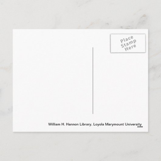 Carte postale de Noël (1920) (Dos)