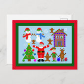 Carte postale de Noël #2 (Devant / Derrière)