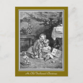 Carte postale de Noël à l'ancienne (Devant)
