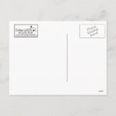 Carte postale de Noël à l'ancienne Tubac (Dos)