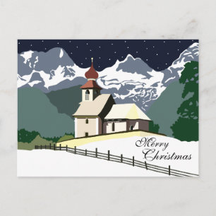 Carte postale de Noël à Mountain Church